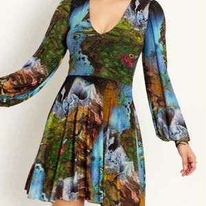 Blackmilk Zelda Termina Sheer Romance Dress